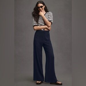 NWT! Anthropologie Greylin Gloria Pull-On Linen Pants - Size XS 🟣